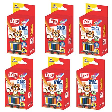 Kit 6 Gizão de cera 12 unidades 94g - Lyke