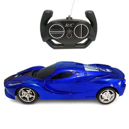 Carrinho Azul Racing Club Sem Caixa - Zoop Toys