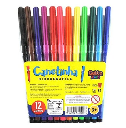 12 Canetinhas Hidrográficas - Gatte