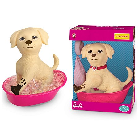 Brinquedo Pet da Barbie Honey Pet Shop Cachorro - Branco - Shop Macrozao
