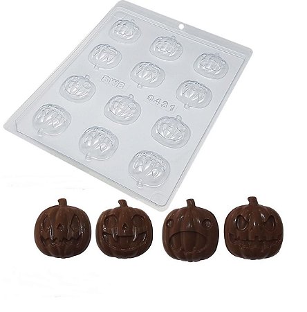 5 Formas de Acetato Cabeça Abobora Bwb Cod 9431