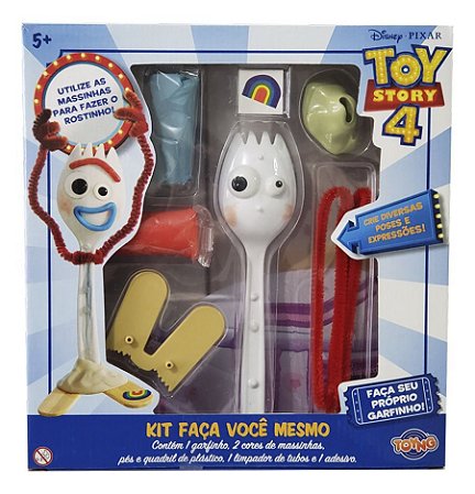 Garfinho Toy Story 4 Kit Monte Você Mesmo Infantil 7 Peças