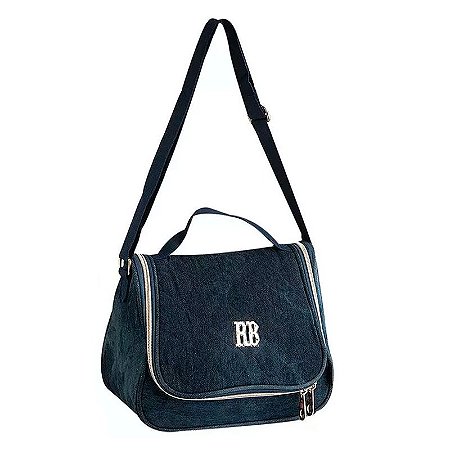 Lancheira Térmica Rebecca Bonbon Jeans Azul Escura