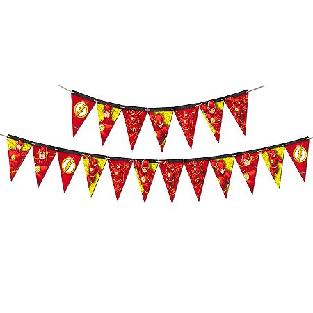 Faixa Decorativa Flash de Aniversário 2,40m x19cm Festas