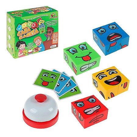 Jogo Cara Careta de Agilidade e Raciocínio Divertido