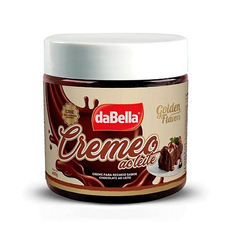 Doce Creme Cremeo ao Leite daBella Golden Flavors 600g