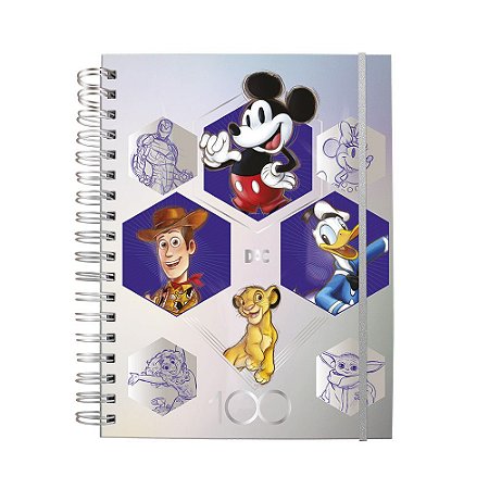Caderno Smart Colegial Disney 100 Especial - DAC 4047