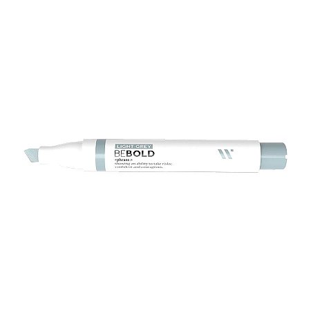 Caneta Marca Texto Be Bold Cinza Light Grey Perfumada