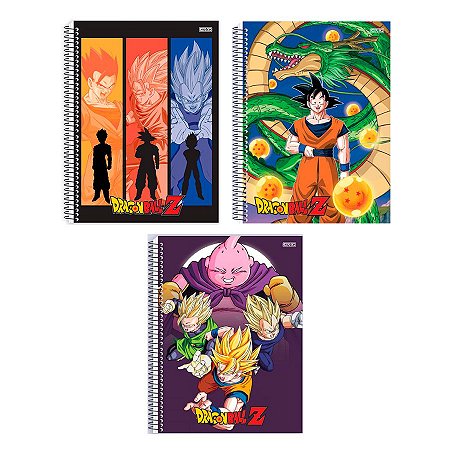 Kit Colorir Caderno desenho Dragon Ball Verde e Lápis 12Un - Shop Macrozao