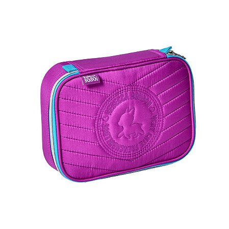 Estojo Box Roxo e Azul Grande Rebecca Bonbon - Clio