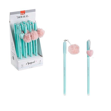 Caneta esferográfica divertida gel apagavel 0.7mm 1Un