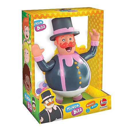 Brinquedo Boneco Bita Articulado 30cm - Lider