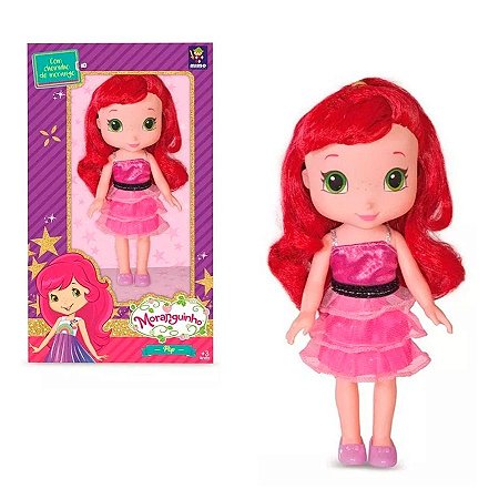 Boneca Moranguinho Pop com Cheirinho