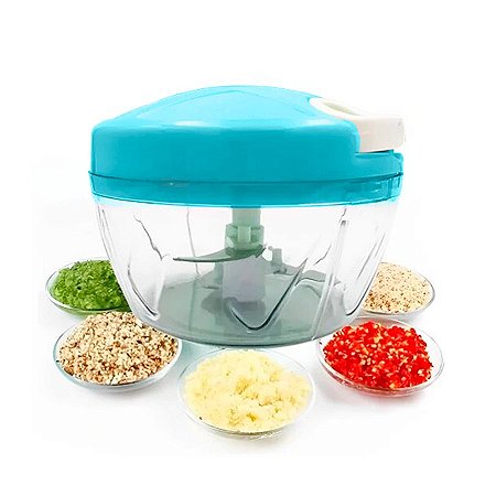 Multi Processador de Alimentos Manual 3 Lâmina 500ml - AZ