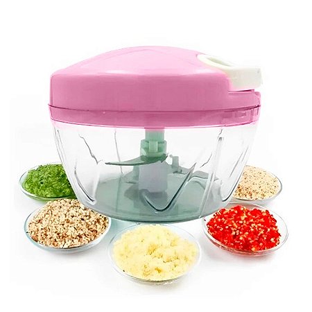 Multi Processador de Alimentos Manual 3 Lâmina 500ml - RS
