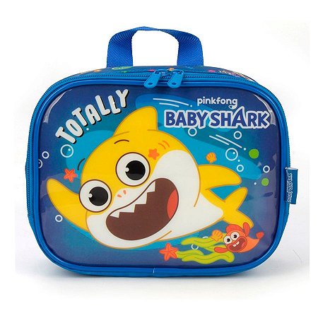 Lancheira Térmica Baby Shark Azul - Luxcel