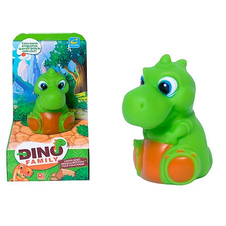 Brinquedo Dino Family Rex Baby Verde Infantil