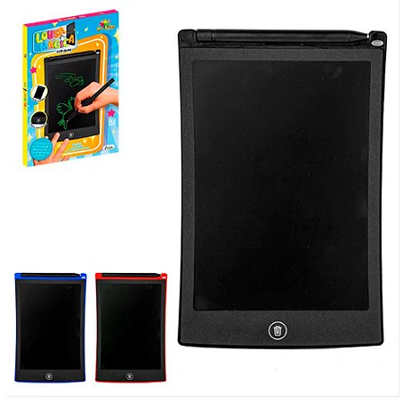 Lousa Mágica LDC Slim Tablet para Crianças Desenhar - Cores
