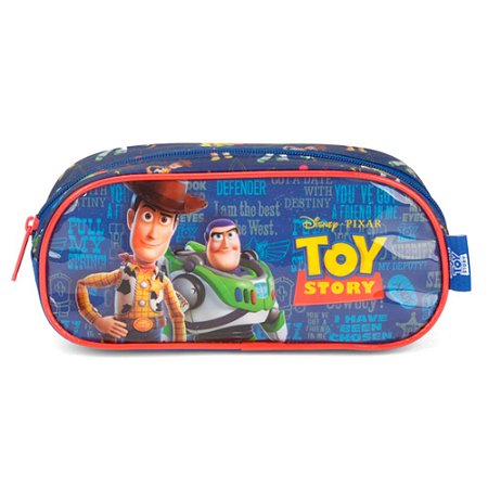 Estojo Toy Story Disney Vermelho Escolar - Luxcel