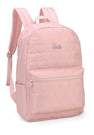 Mochila de Costas Barbie Rosa Juvenil Escolar - Luxcel