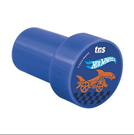 Carimbo Escolar Hotwheels Pedagógicos Azul 1un