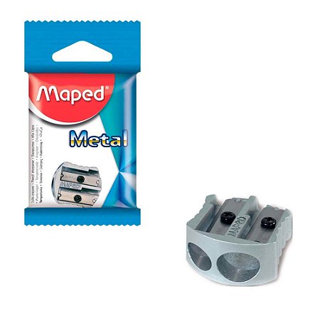 Apontador Classico de Metal 2 tamanhos - MAPED
