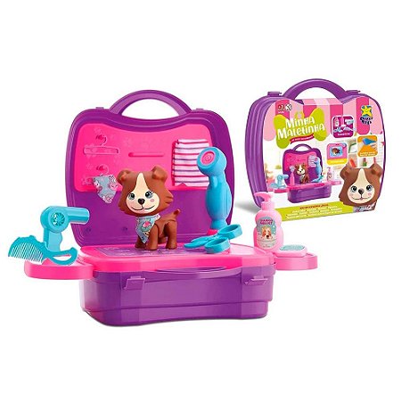 Brinquedo Minha Maletinha Pet Shop Cachorrinho - Divertoys