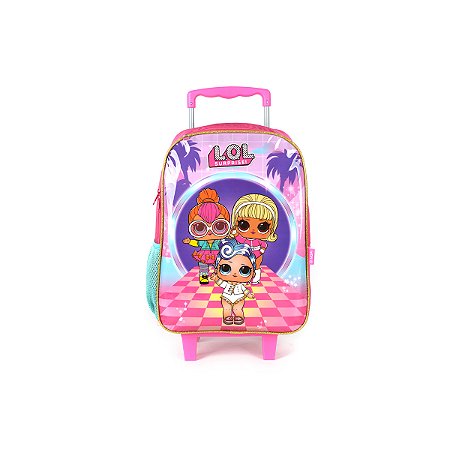 Mochila Com Rodinhas Rosa Lol Surprise IC35821LO-RA