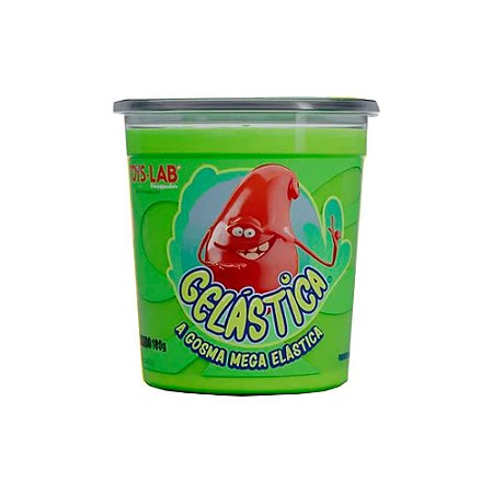 Gosma Slime Verde 180g Gelástica Mega Elástica