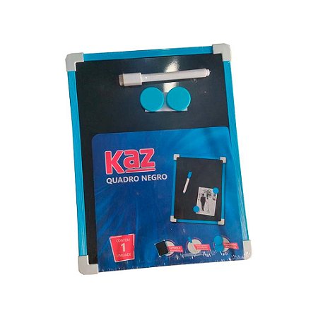Quadro Negro Magnético Molde Azul - KAZ