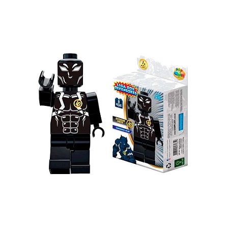 Boneco de Montar Defensor Preto - Liga dos Defensores