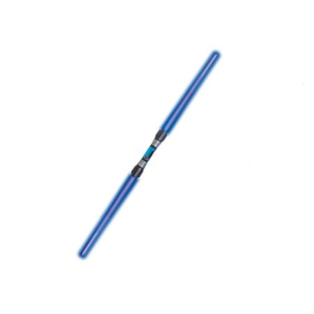 Espada Dupla Azul C/ Luzes e Sons Space Guardian - 108cm