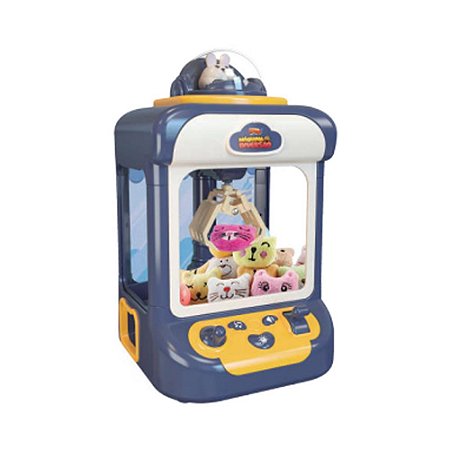 Máquina de Pega Pelúcias Azul Diversão C/ Sons e Música  - Zoop Toys