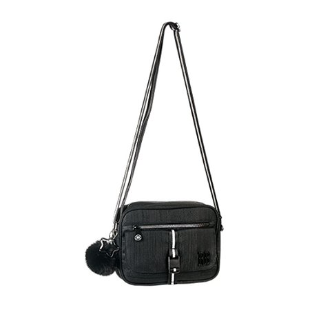 Bolsa Transversal RB Preta Lançamento - Rebecca Bonbon