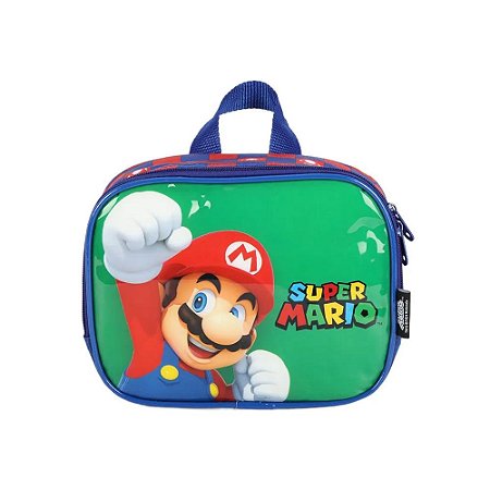 Lancheira Térmica Super Mario Verde - Luxcel