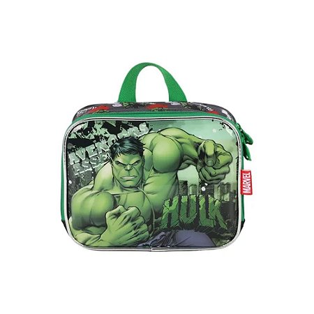 Lancheira Térmica Incrível Hulk Verde -  Luxcel