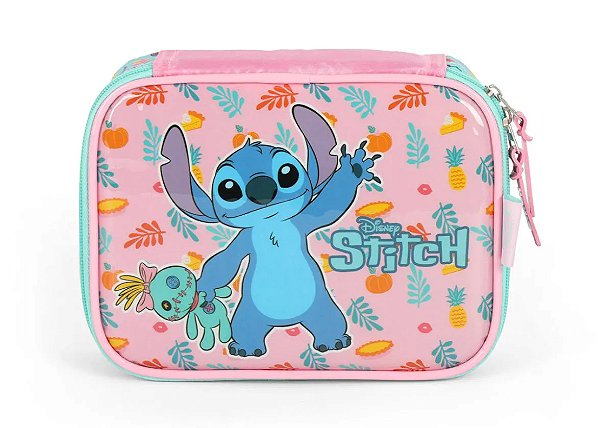 Estojo Box Stitch Disney Stitch Rosa Lançamento