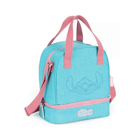 Lancheira Térmica Stitch Premium Turquesa - LUXCEL