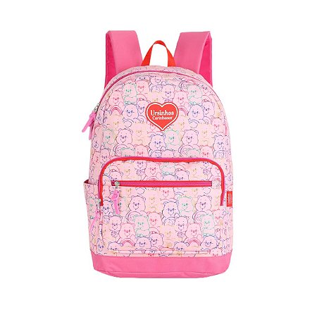 Mochila de Costas Ursinhos Carinhosos Deluxe Pink - LUXCEL