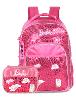 Mochila Barbie Estojo Rosa Star Luxcel