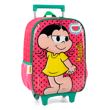 Mochila de Rodinhas Magali Melancia Pink - Luxcel