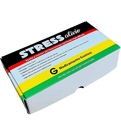 Caixa Divertida Para Doces Stress Alivio Para 8 Doces