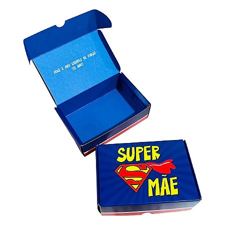 Caixa Practice Super Mae 6 a 8 Doces Presente Chocolate