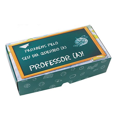 Caixa Practice Dia do Professor 8 Doces Presente Chocolate