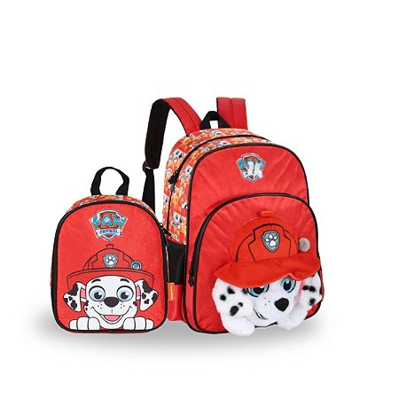 Mochila Costas Lancheira Térmica Marshall Patrulha Canina