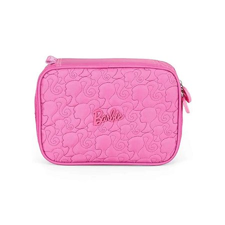 Estojo Box 100 Pens Organizador Barbie Pink - Luxcel