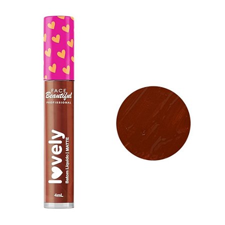 BATOM LIQUIDO MATTE LOVELY FACE BEAUTIFUL - C