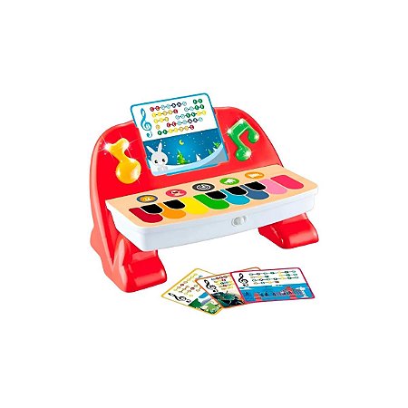 PIANO TOUCH MUSICAL INFANTIL C/ VÁRIOS MODOS - ZOOP TOYS