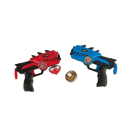PIÃO SUPER GUN SPIN LANÇADOR PISTOLA SORTIDO - ZOOP TOYS