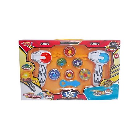 PIÕES SPEED ZOOP COM ARENA DE BATALHA - ZOOP TOYS